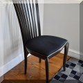 F21. Set of 6 Italian style dining chairs. 